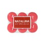 SET 6 CANDELINE TEALIGHT COLORE ROSSO CM. 3,75x1,83