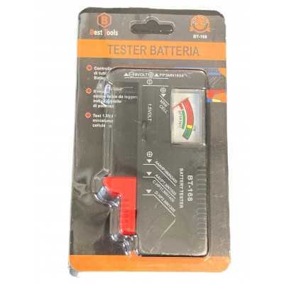 TESTER PER MISURARE LA POTENZA DELLE BATTERIE 1,5 E 9 VOLT