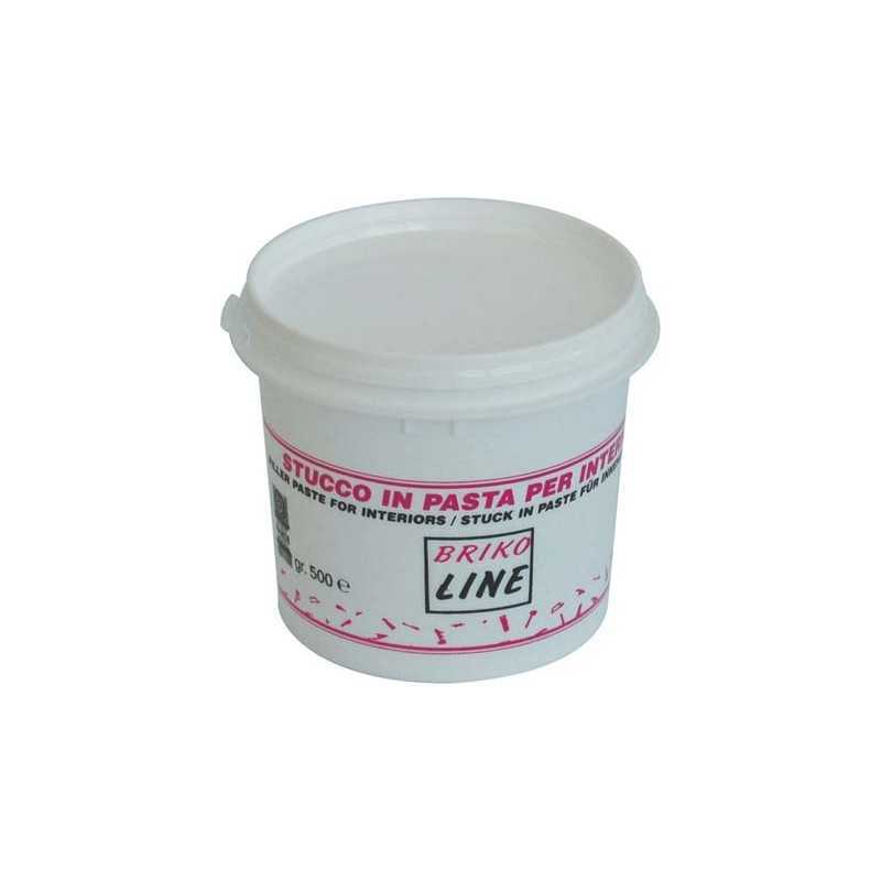 Stucco In Pasta Fine Da 350 Gr - Per Riparare Fori E Crepe Su Pareti, Intonaco, Legno E Cartongesso, Pronto All'Uso E A Indurimento Rapido