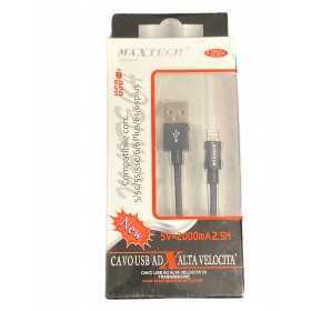 MAX TECH CAVO CARICABATTERIA E TRASMISSIONE DATI PER IPHONE 5V