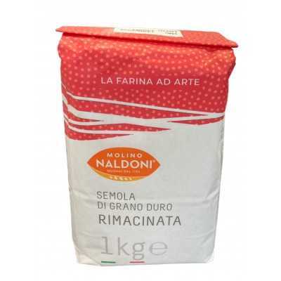 NALDONI FARINA SEMOLA RIMACINATA DI GRANO DURO KG. 1