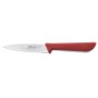 SANELLI JOLLY SPELUCCHINO SEGHETTATO MANICO ROSSO LAMA INOX CM. 11