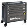 BETA ART. C24AXL/7 CASSETTIERA NERA VUOTA PORTA