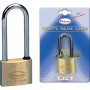 POTENT LUCCHETTO ARCO LUNGO 2700B OTTONE ARCO CROMATO CHIAVI 2