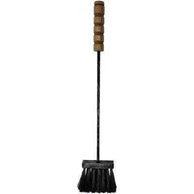 SCOPETTA PER CAMINO LUX IN FERRO BATTUTO LEGNO/NYLON CM. 60