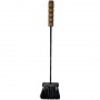 SCOPETTA PER CAMINO LUX IN FERRO BATTUTO LEGNO/NYLON CM. 60