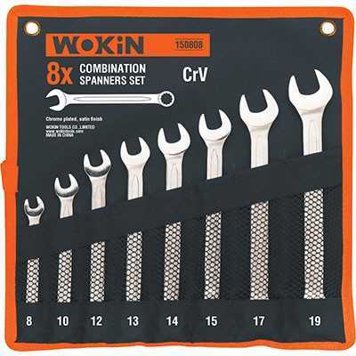 CHIAVI COMBINATE SERIE 150808 WOKIN MM 8/19 PZ. 8