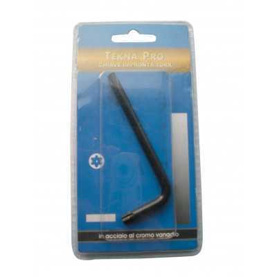 CHIAVE IMPRONTA TORX T 9 TEKNA PRO BLISTER MM. 9