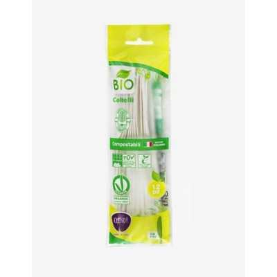 CLENDY BIO COLTELLI COMPOSTABILI PZ. 12