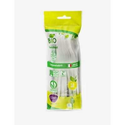 CLENDY BIO CUCCHIAI COMPOSTABILI PZ. 12