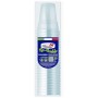 DOPLA BICCHIERI DI PLASTICA DIAMANTE TRASPARENTI ML. 250 PZ. 25