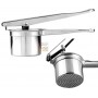 OMAC SCHIACCIAPATATE QUICK IN ACCIAIO INOX CON FORI MM. 0,25 
