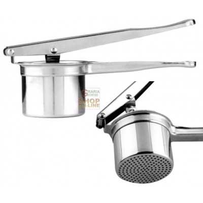 OMAC SCHIACCIAPATATE QUICK IN ACCIAIO INOX CON FORI MM. 0,25 