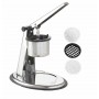 OMAC SUPER QUICK POTATO MUSTER IN STAINLESS STEEL WITH THREE