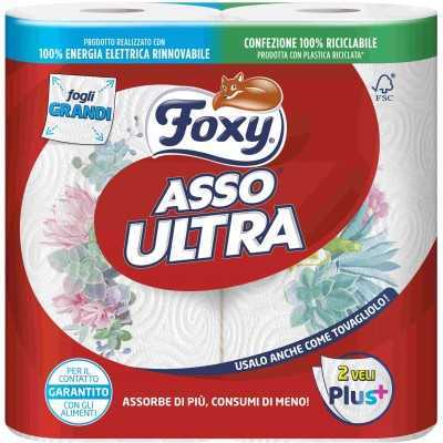 FOXY CARTA CUCINA ASSO ULTRA 3 VELI ROTOLI 2