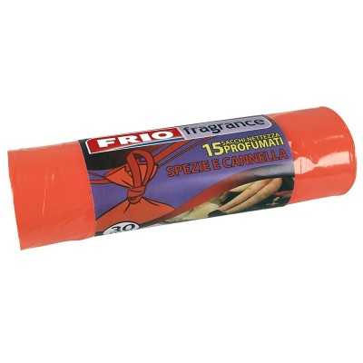 FRIO SACCHI NETTEZZA PATTUMIERA PROFUMO SPEZIE/CANNELLA PZ. 15