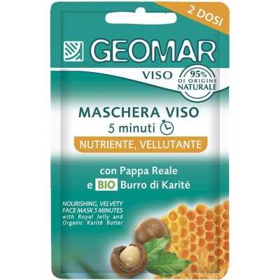 GEOMAR VISO MASCHERA VISO NUTRIENTE CON PAPPA REALE ML. 15