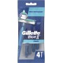 GILLETTE BLUE II RASOIO PLUS PER LA RASATURA BARBA PZ. 4