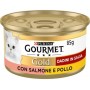 GOURMET GOLD DADINI PER GATTO GUSTO SALMONE/POLLO GR. 85