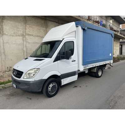 MERCEDES SPRINTER 411 CENTINATO CON TELO SCORREVOLE E PEDANA
