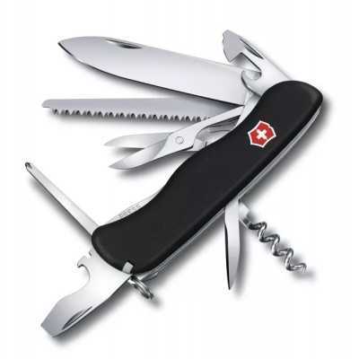 VICTORINOX COLTELLO MULTIUSO OUTRIDER NERO MM. 111 ART. 0.8513.3