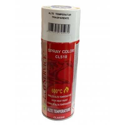 BOMBOLETTA SPRAY ALTA TEMPERATURA 600 GRADI HOT TRASPARENTE