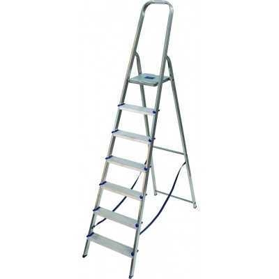 VIGOR SCALA ERCOLE LEGGERA PER CASA IN ALLUMINIO 7 GRADINI