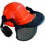 BLINKY ELMETTO PROTEZIONE JACK CON CUFFIE E VISIERA ARANCIONE