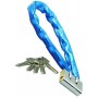 VIGOR CATENA ANTIFURTO CON GUAINA 8X8 LUCCHETTO EURO 1200 MM