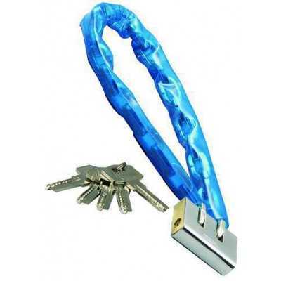 VIGOR CATENA ANTIFURTO CON GUAINA 8X8 LUCCHETTO EURO 900 MM