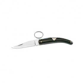 STAINLESS STEEL FOLDING KNIFE WITH KEY RING