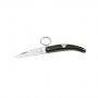 COLTELLO CHIUDIBILE LAMA ACCIAIO INOX CON ANELLO PORTACHIAVE 