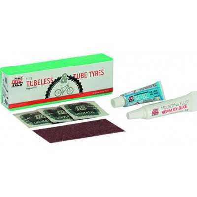 KIT RIPARAZIONE CICLI TIP-TOP TT-BIKE 13 TUBELESS pz. 6