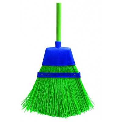 SCOPA DA GIARDINO PPL-VERDE MANICATA MOD. VERDE