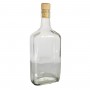 AMARETTO BOTTLE IN YELLOW SATIN GLASS WITH CAP CC. 700