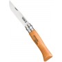 COLTELLO OPINEL LAMA IN ACCIAIO AL CARBONIO MANICO IN FAGGIO N.