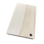 PANETTA TAGLIERE LEGNO DI FAGGIO UNIPEZZO CON FORO CM. 30x20x2,2