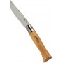 OPINEL KNIFE STAINLESS STEEL BLADE BEECH HANDLE N. 8