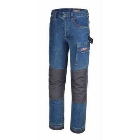 BETA ART. 7530 PANTALONI JEANS DA LAVORO ELASTICIZZATI TG. S - XXXL