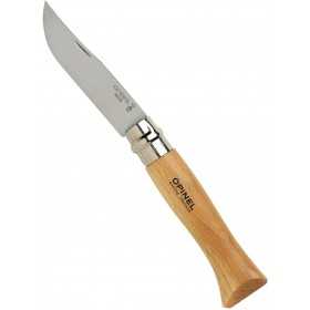 OPINEL KNIFE STAINLESS STEEL BLADE BEECH HANDLE N. 9