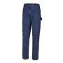 BETA ART. 7819 PANTALONI JEANS DA LAVORO BLU DENIM ELASTICIZZATI TG. S - XXXL