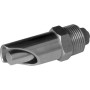 ABBEVERATOIO PER SUINI A BIBERON IN ACCIAIO INOX GRANDE FILETTO