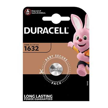 DURACELL BATTERIA PILA SPECIALISTICA 1632 LITIO VOLT 3,0