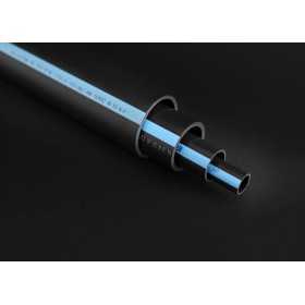 TUBO NERO BASSA DENSITA PLASTENE DIAM. 75 PN 6