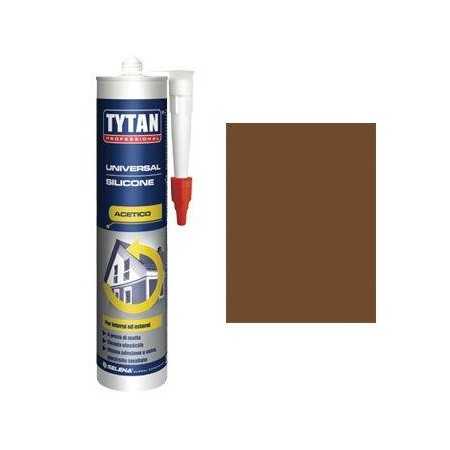 TYTAN SILICONE ACETICO UNIVERSALE MARRONE RAL 8007 ML 280