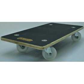 VIGOR CARRELLINO PORTATUTTO RETTANGOLARE LEGNO CON RUOTE CM.