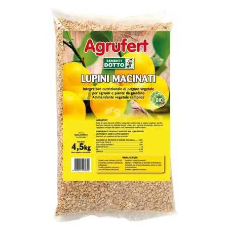 AGRUFERT LUPINI MACINATI PER LA CONCIMAZIONE DI AGRUMI E PIANTE