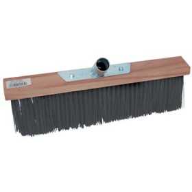 INDUSTRIAL Broom With RIGID BRISTLES STREET METAL HOLDER CM. 80