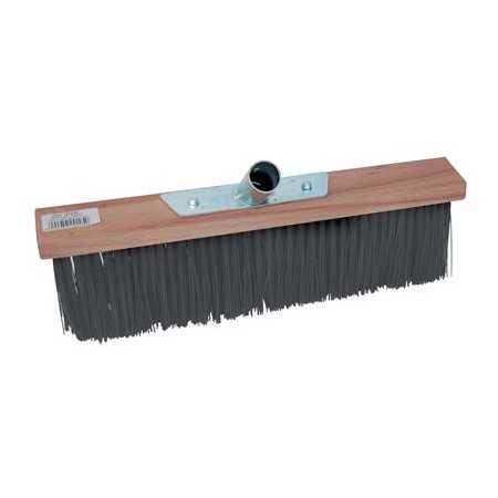 SCOPA INDUSTRIALE CON SETOLE RIGIDE STREET METAL HOLDER CM. 80