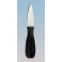 COLTELLO PER OSTRICHE MANICO IN PLASTICA LAMA ACCIAIO INOX 